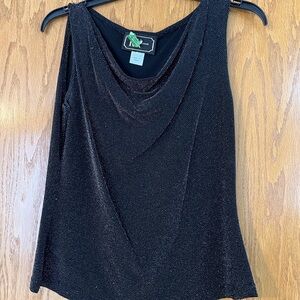 Evening wear top and pants
